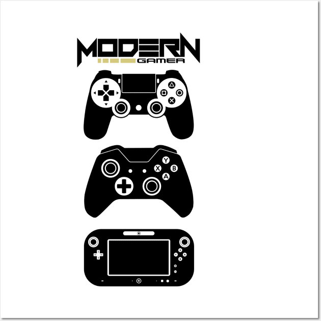 Modern Gamer Wall Art by AngoldArts